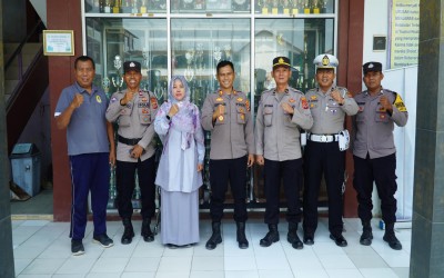 sosialisasi anti perundungan & anarkisme dikalangan pelajar dari POLRES Indramayu