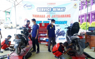 Kegiatan Service Hemat Bersama JG MOTOR Jatibarang